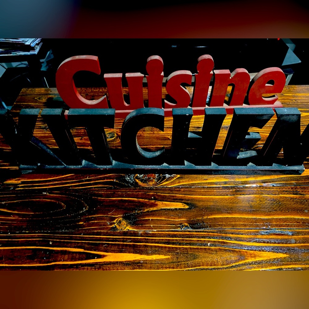 Kitchen & Cuisine signs